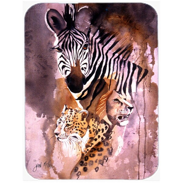 Skilledpower Cheetah; Lion; And Zebra Mouse Pad; Hot Pad & Trivet - SK251491