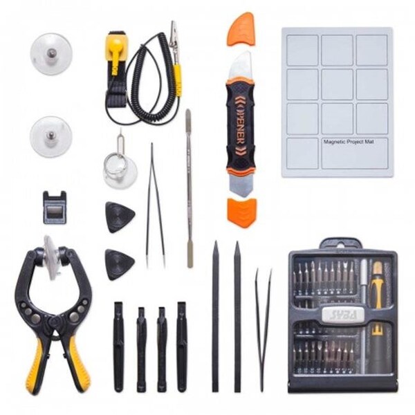 Syba Multimedia SYBA Multimedia SY-ACC65094 Complete Essential Electronic Repair Tool Kit - SY-ACC65094