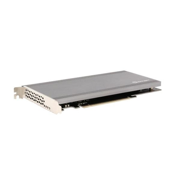 Syba Multimedia SYBA Multimedia SI-PEX40129 PCIe 3.1 x 16 to 2X M-key Adapter Card; Support M.2 Non-BiFurcation Motherboard - SI-PEX40129