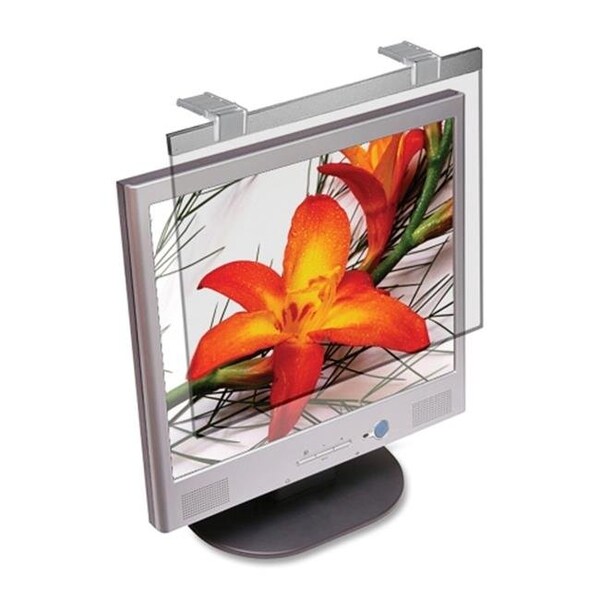 Kantek Kantek KTKLCD20W LCD Protective Filter  19- 20 in. Monitor  Anitglare  Silver - KTKLCD20W