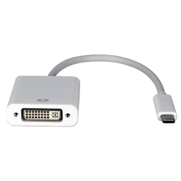 Qvs QVS USBCDVI-MF 30 Hz USB-C; Thunderbolt 3 to DVI Video Converter - USBCDVI-MF