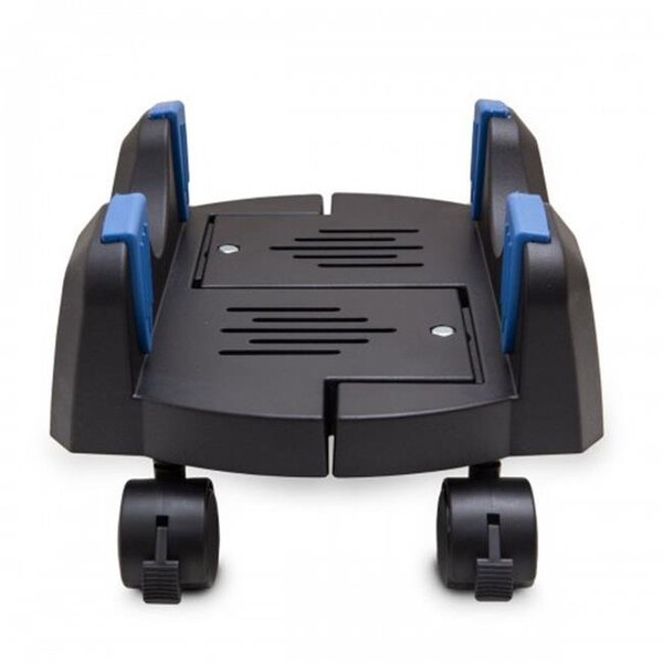 Syba Multimedia SYBA Multimedia SY-ACC65092 7-12 in. Extra Wide Plastic PC Floor Stand for ATX or E-ATX Case with Adjustable Width from Caster Wheels - SY-ACC65092