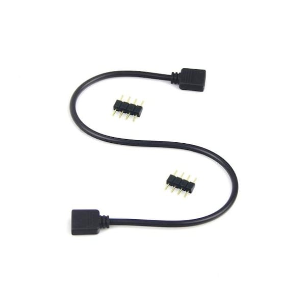 Micro Connectors Micro Connectors F04-RGB0150-2P 50CM RGB Extension Cable - 2 per Pack - F04-RGB0150-2P