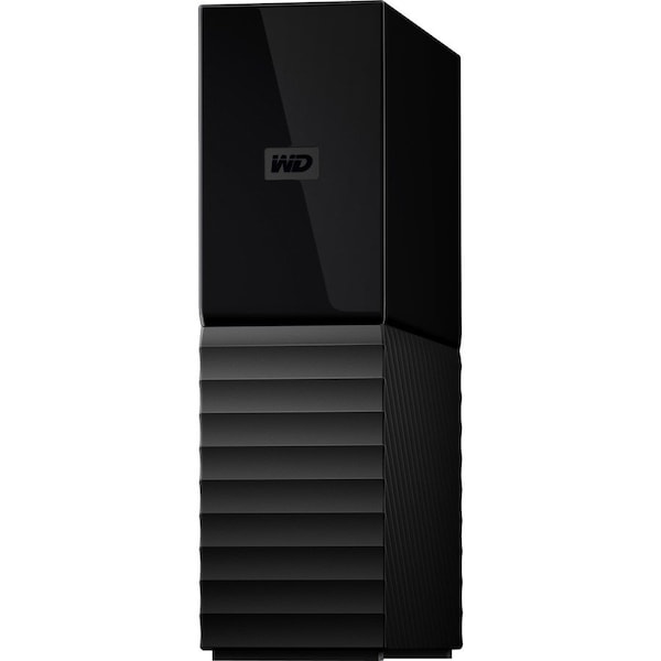 Wd Content Solutions Business WD My Book 4TB USB 3.0 desktop hard drive with password protection and auto backup software - WDBBGB0040HBK-NESN