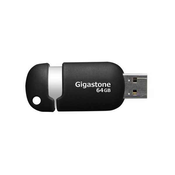 Gigastone Gigastone 64 GB USB Flash Drive 1 pk - GS-Z64GCNBL-R