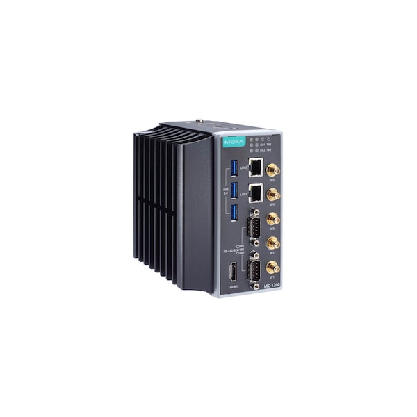 Moxa IntelCore I5-7300U, 2C/4T, 2.6 Ghz Cpu, w/1XHDmi, 2 Gbit Lan, Mc-1220-Kl5-T - MC-1220-KL5-T
