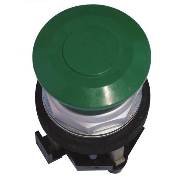 Botón pulsador no iluminado de Eaton, 30 mm, 1NC, Verde - HT8CBGA
