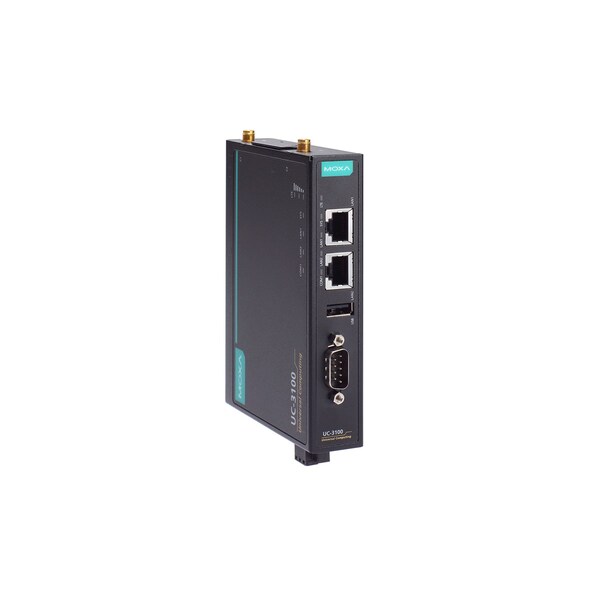 Moxa Arm-Based Wireless-Enabled Din-Rail Indust. Computer, Uc-3101-T-Us-Lx - UC-3101-T-US-LX