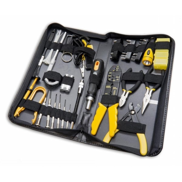 Syba Accessory 58 Piece Tool Kit for Handyman Computer Technician and Electrician - SY-ACC65052
