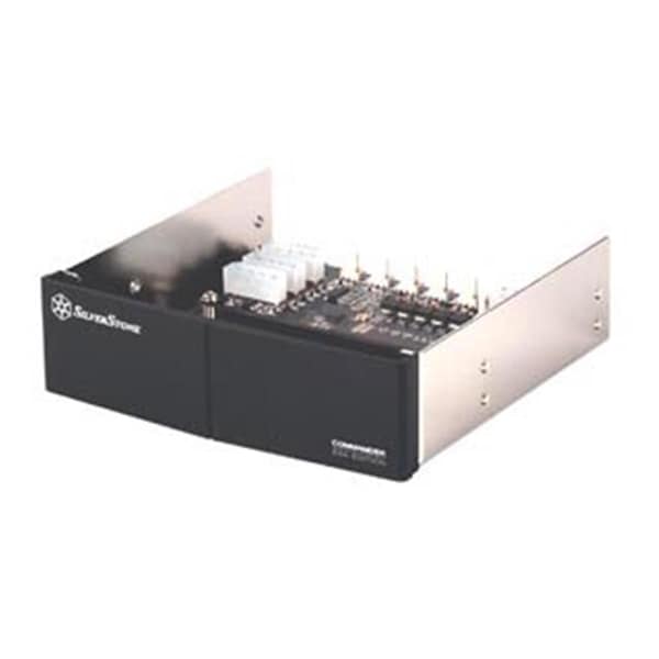 Silverstone Enable ESA on Your Chasis and Fit 5.25 in. Bay - Silver - CMD01S-ESA