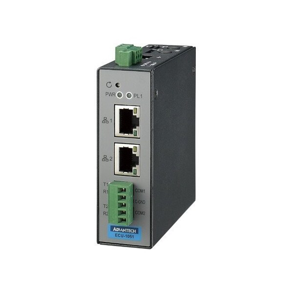 Advantech A8 600MHz, 2xLAN, 2xCOM, Dual SIM slots w/EdgeLink - ECU-1051TL-R10AAE