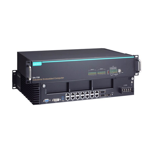 Moxa Core I5-6300U, 2.4 Ghz, Dual Core Cpu, W/Out Msata/Ram/Os, Dual - DA-720-C5-DPP
