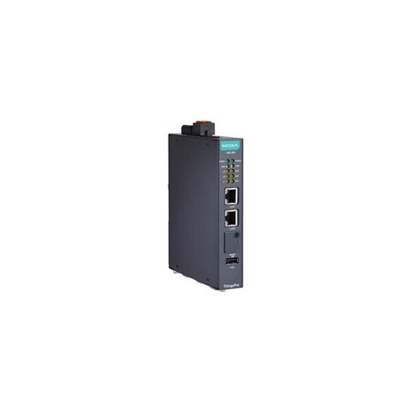Moxa Advanced IIoT gateways with Arm Cortex-A7 dual-core 1 GHz processor, 1 CAN port,  - AIG-301-T-AZU-LX