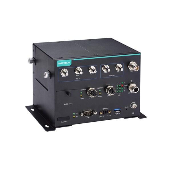 Moxa Arm-Based Vehicle-To-Ground Computing Platform, Uc-8540-T-Lx - UC-8540-T-LX