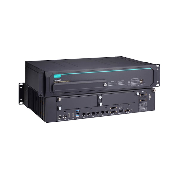 Moxa X86 2U Intel Core I7-7600U, Dual Power 100 To 240 Vac/Vdc - DA-682C-KL7-HH-T