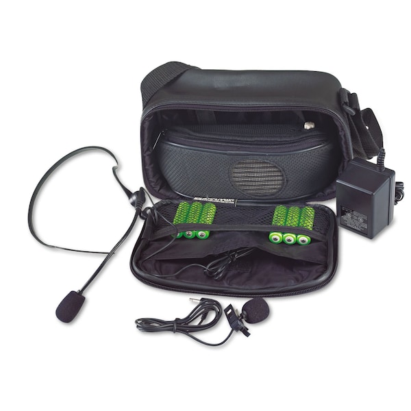 Amplivox Sound Systems BeltBlaster PRO Personal Waistband Amplifier, 5 W, Gray - S207