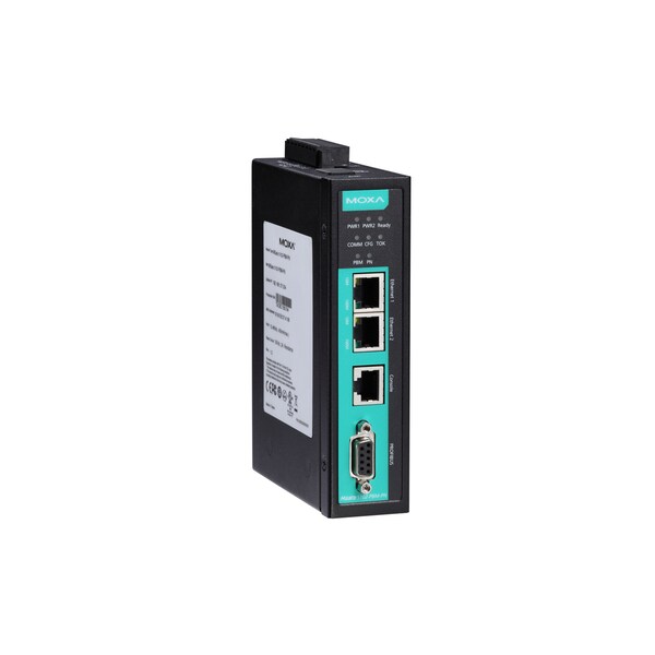 Moxa 1Port Profibus Master To Profinet Gateway, 0 To 60 Degrees C Operating - MGATE 5102-PBM-PN