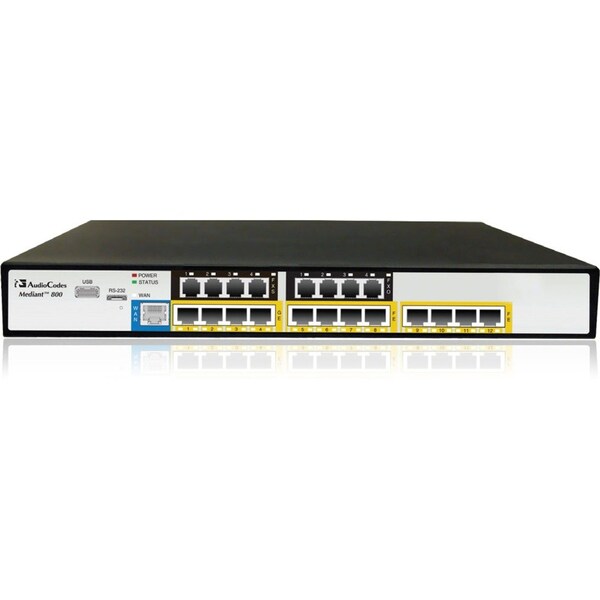 Audiocodes Mediant 800B w/ 4 Fxs And 4 Fxo Voice - M800B-V-4S4O-4L