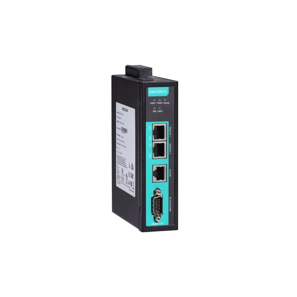 Moxa 1Port Modbus-To-Dnp3 Gateway, -40 To 75 Degrees C Operating Temperature - MGATE 5109-T