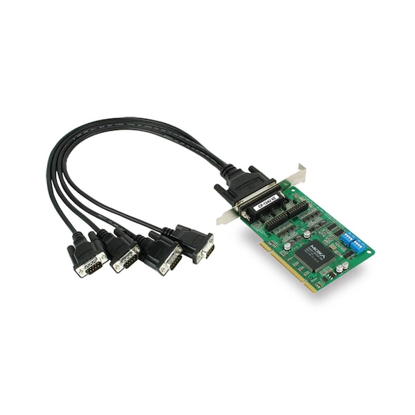 Moxa 4Port Upci Board, W/ Db25M Cable, Rs-422/485, W/ Isolation - CP-134U-I-DB25M