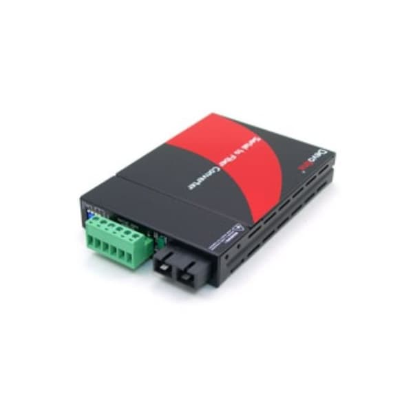 Antaira RS-232/422/485 To Fiber Converter, Single Mode 50KM, SC Connector - STF-300C-CS50