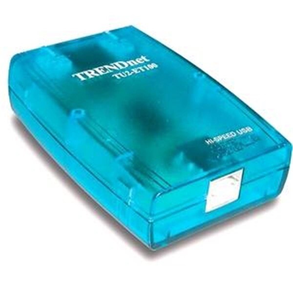 Trendnet Network Adapter USB 1 x RJ-45 10-100Base-TX 1 x Type B 100Mbps Ethernet 10Mbps Ethernet STP UTP - TR303904