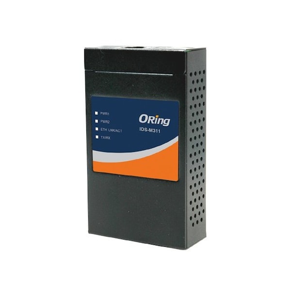 Oring Industrial Networking Rugged 1x RS232/422/485 to 1x 10/100TX RJ-45 Modbus Gateway - IDS-M311