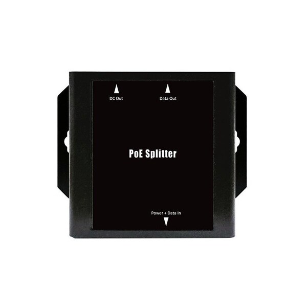 Cerio 10/100/1000M/Multi Gigabit 802.3at Class4 to DC12V Protective Isolation PoE Splitter - POE-PD04S-12V