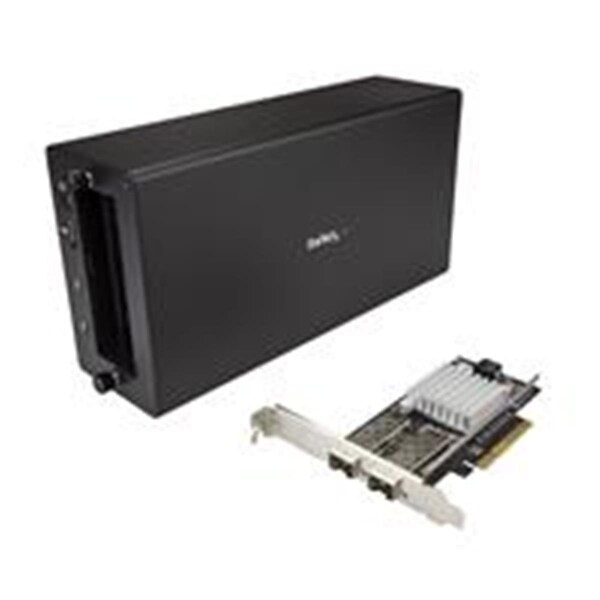 Ezgeneration Thunderbolt 3 to 10GbE Fiber Network Chassis 2 Port - EZ862780