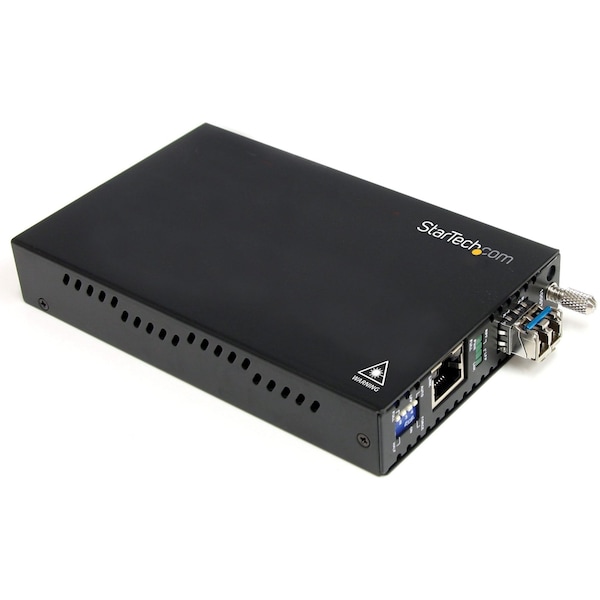 Startech.Com Fiber Media Converter Gigabit 1000Mbps MM Fibre LC 550m - ET91000LC2