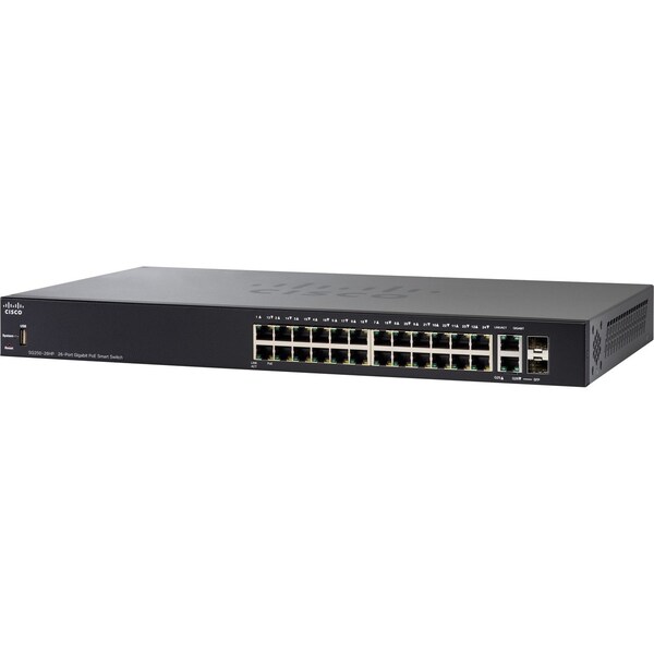 Cisco REFURB SG250 26-port GB PoE - SG25026HPK9NARF
