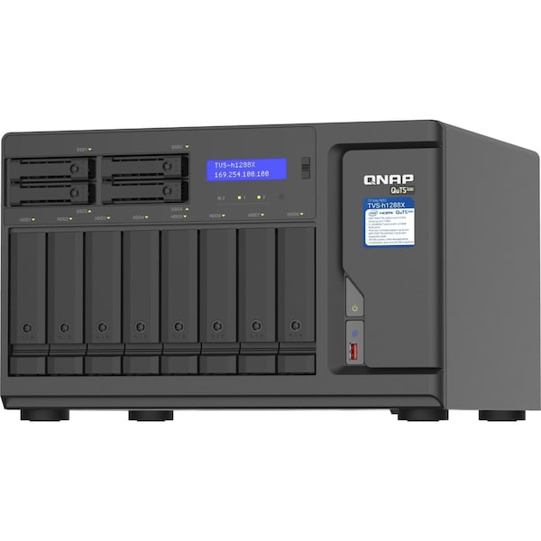 Qnap 12-Bay Turbonas 8 X 3.5 H - TVS-H1288X-W1250-16G-US