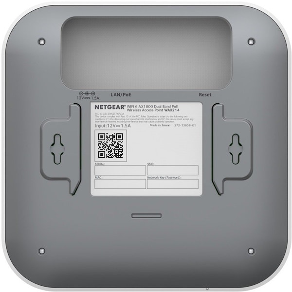 Netgear WiFi6 AX1800 AP w Pwr Adapter - WAX214PA-100NAS