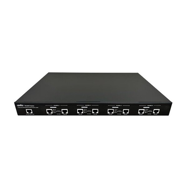 Cerio Multi Gigabit 4 Channel AT/Class2, 3, 4 PoE PD Test Loader, 19 inch/1U Base - TD-04AT-S