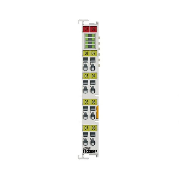Beckhoff EtherCAT Terminal, 8-channel digital output, 24 V DC, 0.5 A, ground switching - EL2088