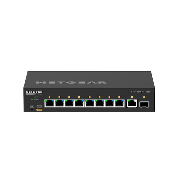 Netgear Av Line M4250 9G1F Poe Plus - GSM4210PD-100NAS