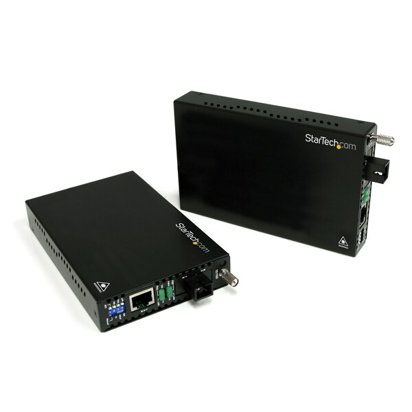 Startech.Com 10/100 Ethernet Single Mode WDM Fiber Media Converter Kit SC - ET90110WDM2