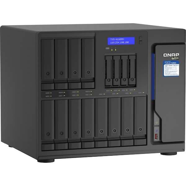 Qnap 16-Bay TurboNAS 12 x 3.5 - TVSH1688XW12503