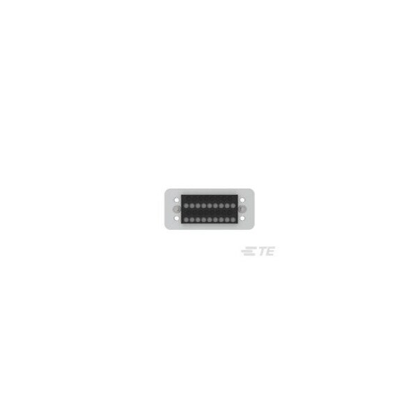 Te Connectivity Rack And Panel Connector, 34 Contact(S), Female, Crimp Terminal, Receptacle - 213624-1