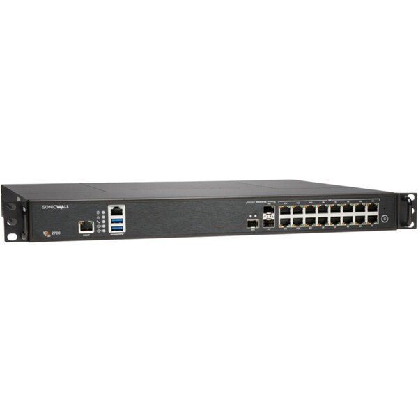 Roman Fountains Sonic Wall  NSA 2700 Secure Upgrade Plus Essential Edition - 3 Year - 02-SSC-7370