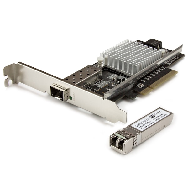 Startech.Com PCIe Fiber Optic NIC with SFP+ - MM 10G MM SFP with LAN Card - PEX10000SRI