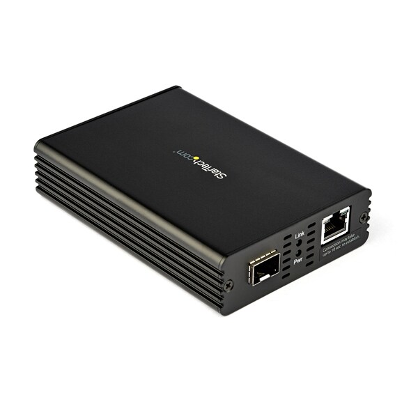 Startech.Com 10Gb Ethernet Fiber Media Converter with Open SFP+ Slot - MCM10GSFP