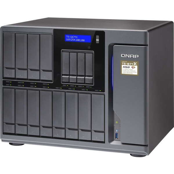 Qnap Bay High-Capacity 10Gbe Iscsi - TS-1677X-1200-4G-US