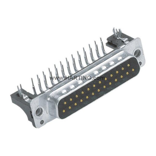 Harting DSUB SV MA SSDP ANG36-254 15P AU2, PK 100 - 09662626816