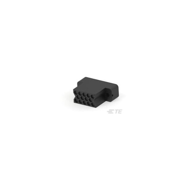 Te Connectivity Rack And Panel Connector, 14 Contact(S), Female, Crimp Terminal, Receptacle - 201298-1