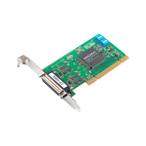 Moxa 2Port Upci Board, W/Db9M Cable, Rs-232/422/485, W/Isolation, Low - CP-112UL-I-DB9M
