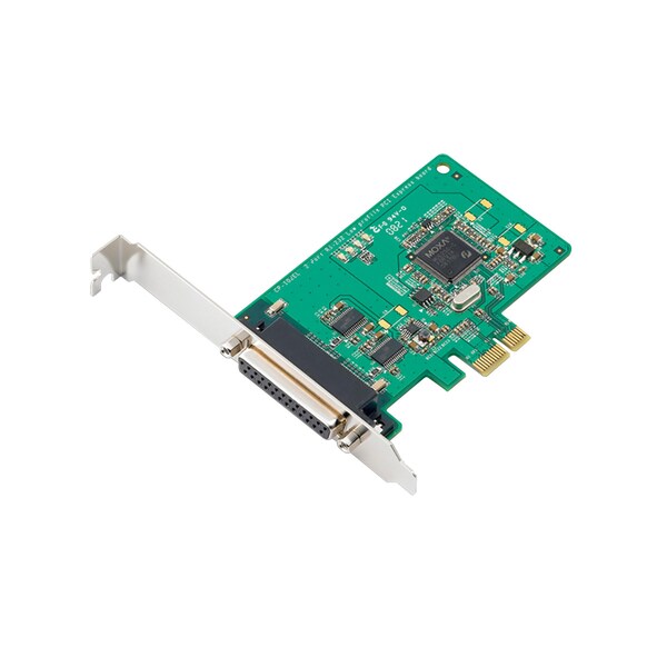 Moxa 2Port Pcie Board, W/ Db9M Cable, Rs-232, Low Profile - CP-102EL-DB9M