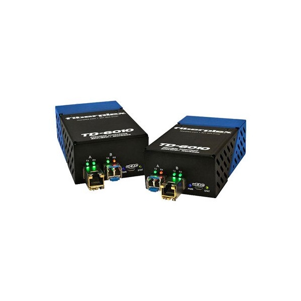 Patton Electronics Fiberplex Td-6010 (Pair) Preconfigured 10/100/1000 Base-T Ethernet To Optical - TKIT-ETH-S