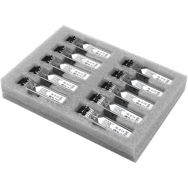 Startech.Com 10 Pack - Gb Fiber SFP - MM LC - Cisco GLC-SX-MM Compatible - GLCSXMM10PST