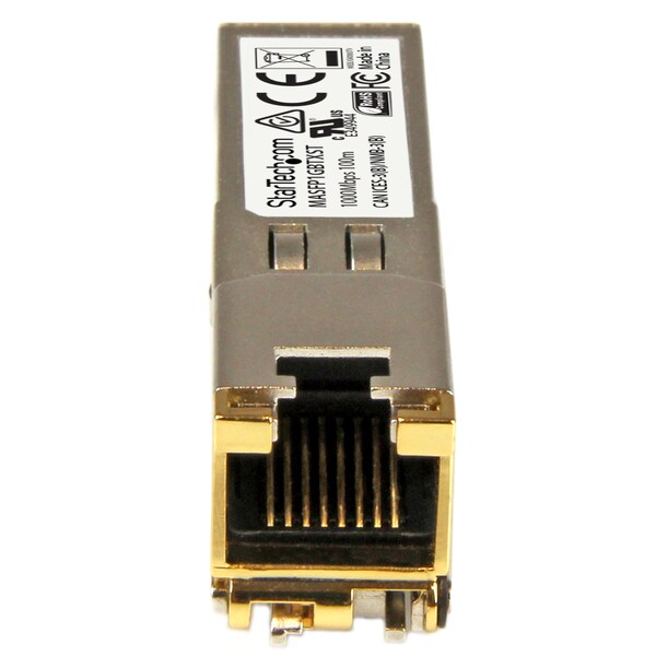 Startech.Com Gb RJ45 Copper SFP - Cisco Meraki MA-SFP-1GB-TX Compatible - MASFP1GBTXST